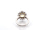 Bague 50.5 Bague en or 18k avec saphir jaune 4,68 ct et diamants 58 Facettes 27550-27181