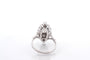 Bague 52 Bague vintage en or 18 carats et platine avec diamants 58 Facettes 27558