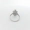 Bague 56 Bague en or blanc 18 carats et diamants taille brillant 58 Facettes 27560