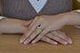Bague 56 Bague vintage rubis et diamants en or 18 carats 58 Facettes 27590