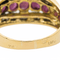 Bague 57 Bague  Or jaune Rubis, Diamant 58 Facettes 2763556CN
