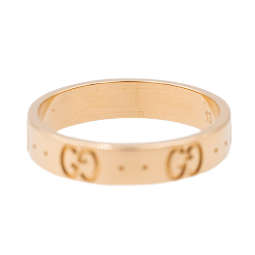 Bague 53 Gucci Bague Icon Or rose 58 Facettes 2764396CN