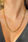 Collier Collier - Chaîne maille navette en or jaune 18 carats 58 Facettes 2765075CN