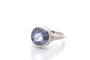 Bague 55 Bague saphir de Ceylan 7,71 ct en platine 58 Facettes 27656-27470