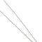 Collier Collier chaîne avec pendentif marguerite en or blanc 18 carats 58 Facettes 27669