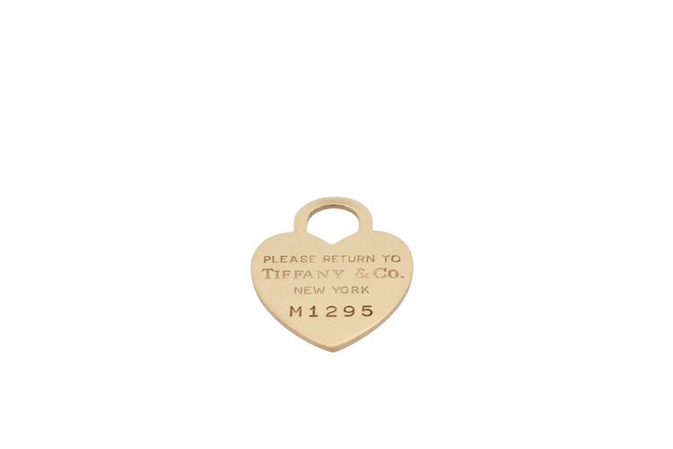Pendentif Tiffany & Co - Pendentif cœur en or jaune 18k 58 Facettes 27688