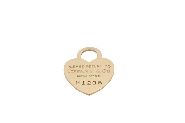 Pendentif Tiffany & Co - Pendentif cœur en or jaune 18k 58 Facettes 27688