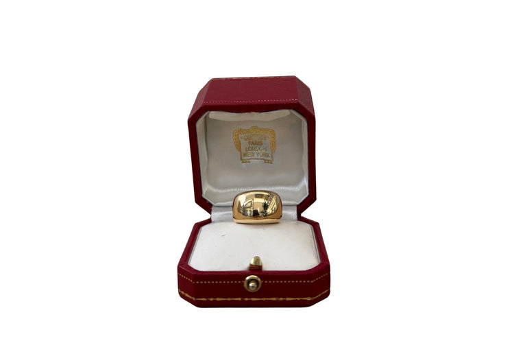 Bague 51 Cartier - Bague jonc en or jaune 18k 58 Facettes 27689