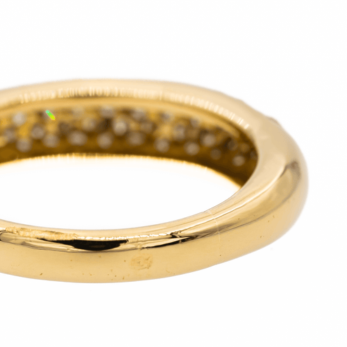 Bague 55 Bague Jonc Or jaune Diamant 58 Facettes 2769815CN