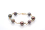 Bracelet Bracelet en or 18 carats avec perles de culture de Tahiti 58 Facettes 27723
