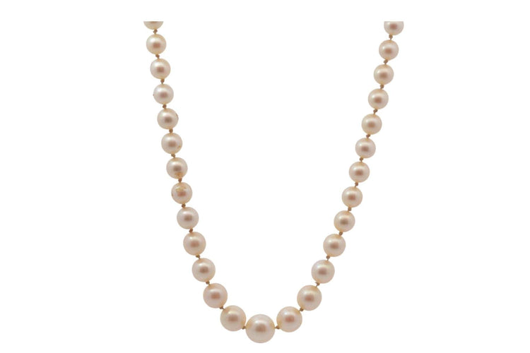 Collier Collier en perles de culture avec fermoir en or jaune 18k 58 Facettes 27736