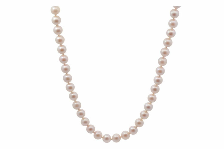 Collier Collier de perles de culture avec fermoir en or jaune 18k 58 Facettes 27737