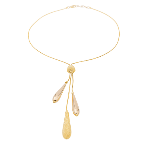 Collier Collier Négligé Or jaune, Or rose 58 Facettes 2779958CN