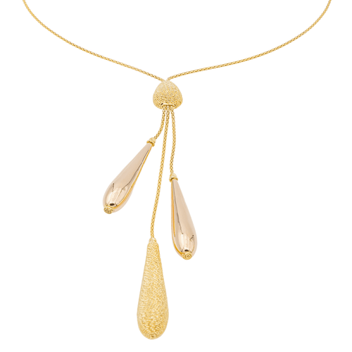 Collier Collier Négligé Or jaune, Or rose 58 Facettes 2779958CN