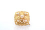 Broche Broche ancienne en or jaune 18k et perles fines 58 Facettes 27815