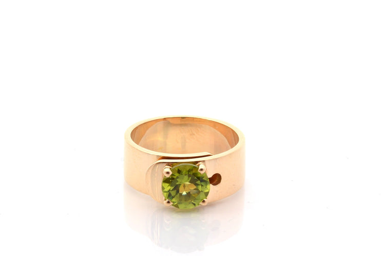 Bague 54 Dinh Van Sixtine - Bague en or 18k au péridot 58 Facettes 27821