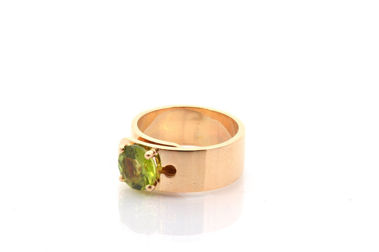 Bague 54 Dinh Van Sixtine - Bague en or 18k au péridot 58 Facettes 27821