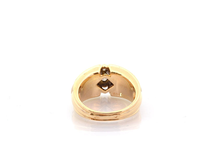 Bague 52.5 Boucheron - Bague en or 18k avec diamants et cristal de roche 58 Facettes 27822