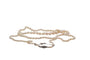 Collier Collier de perles fines avec fermoir en platine et diamants 58 Facettes 27871