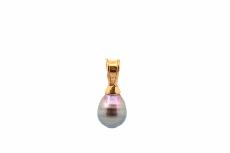 Pendentif Pendentif perle de culture de Tahiti et diamants 58 Facettes 27901