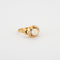 Bague 52 Bague Or jaune Perle 58 Facettes DV0133-2