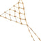 Bracelet Bracelet de main segmenté triangulaire en or rose 14 kt 58 Facettes 28163