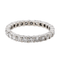Bague 54.5 Bague Alliance Or blanc Diamant 58 Facettes 2820736CN