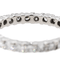 Bague 54.5 Bague Alliance Or blanc Diamant 58 Facettes 2820736CN