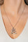 Collier Collier pendentif sapin en or blanc 18 carats, saphirs et diamants 58 Facettes 2820739CN