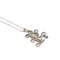 Collier Collier Pendentif Or blanc Saphir 58 Facettes 2820739CN