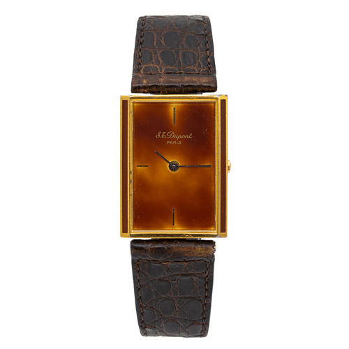 Montre ST Dupont Montre  Plaqué or 58 Facettes 2822725CN