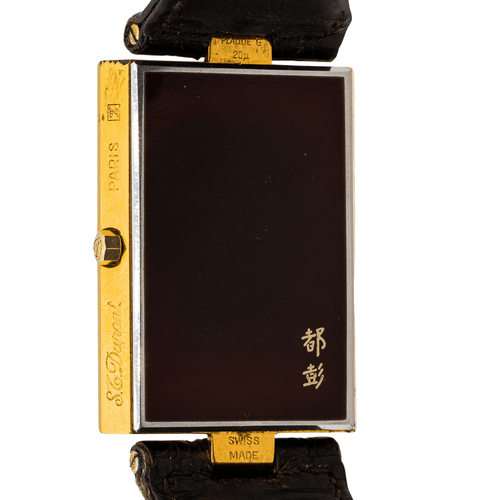 Montre ST Dupont Montre  Plaqué or 58 Facettes 2822725CN