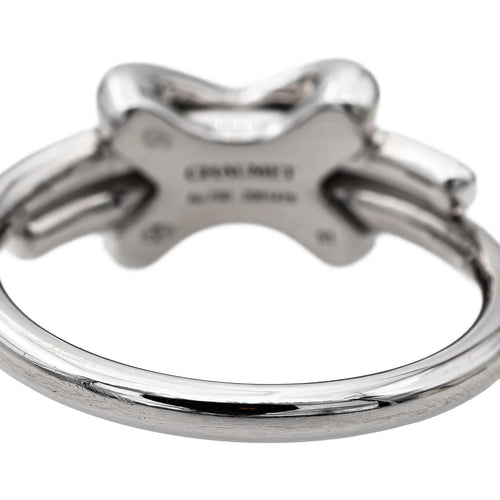 Bague 51 Chaumet Jeux de Liens - Bague en or blanc et diamants 58 Facettes 2830536CN