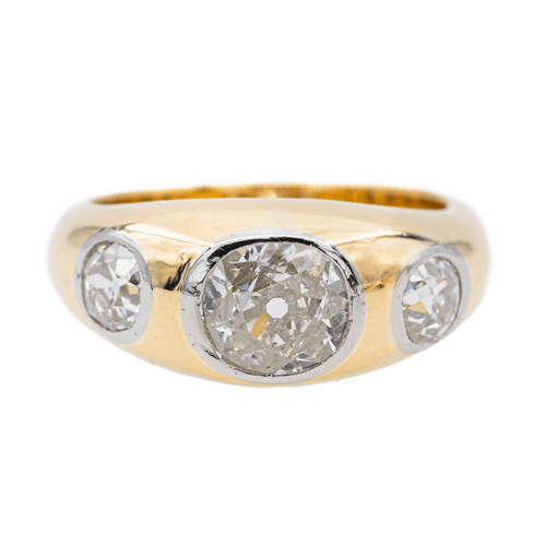 Bague 53 Bague  Jonc Or jaune Diamant 58 Facettes 2830636CN