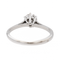 Bague 53 Bague solitaire en or blanc 18 carats et diamant brillant 0,75 ct 58 Facettes 2830662CN