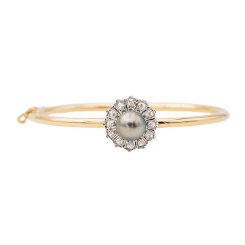 Bracelet Bracelet Jonc Or jaune, Or rose, Or blanc Perle, Diamant 58 Facettes 2833301CN