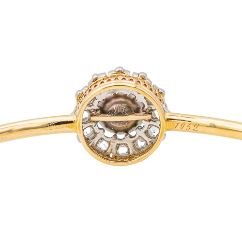 Bracelet Bracelet Jonc Or jaune, Or rose, Or blanc Perle, Diamant 58 Facettes 2833301CN