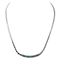 Collier Collier Or blanc Emeraude, Saphir, Rubis 58 Facettes 2834270CN