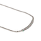 Collier Collier en or blanc 18 carats avec émeraudes, saphirs, rubis et diamants 58 Facettes 2834270CN