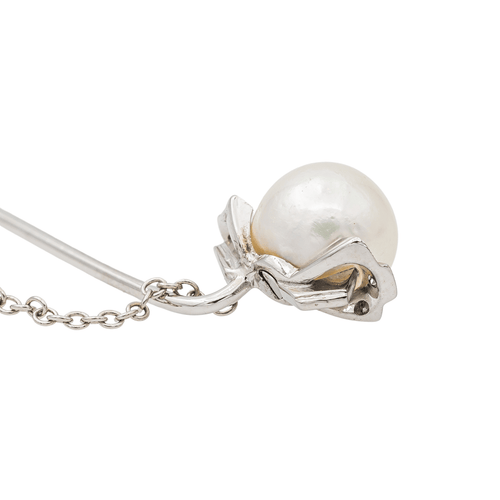 Broche Broche Epingle Or blanc Perle, Diamant 58 Facettes 2837529CN