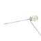 Broche Broche épingle en or blanc 18 carats, perle et diamants 58 Facettes 2837529CN