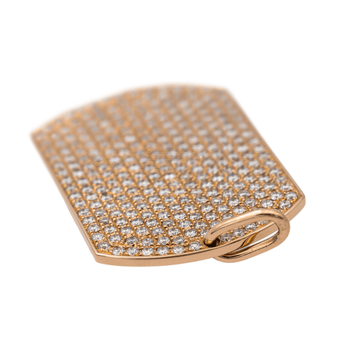 Pendentif Victoria Casal Pendentif Plaque  Or rose Diamant 58 Facettes 2845484CN