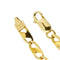 Bracelet Bracelet homme à maille traversino en or 18 carats, placquette 3 ors 58 Facettes 28509