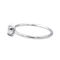 Bague 52 Bague solitaire en or blanc 18 carats et diamant taille brillant 58 Facettes 2854068CN