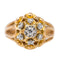 Bague 54 Bague Or rose, Platine Diamant 58 Facettes 2871070CN