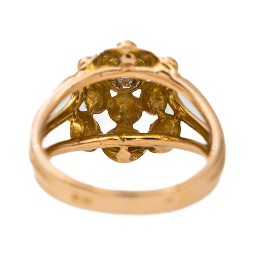 Bague 54 Bague Or rose, Platine Diamant 58 Facettes 2871070CN