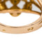 Bague 54 Bague en or rose et platine sertie de diamants 58 Facettes 2871070CN