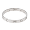 Bracelet Cartier Bracelet Jonc Love Or blanc Diamant 58 Facettes 2873481RV