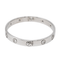 Bracelet Cartier Bracelet Jonc Love Or blanc Diamant 58 Facettes 2873481RV