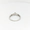 Bague 54 Bague solitaire en or blanc 18 carats et diamants 58 Facettes 28793
